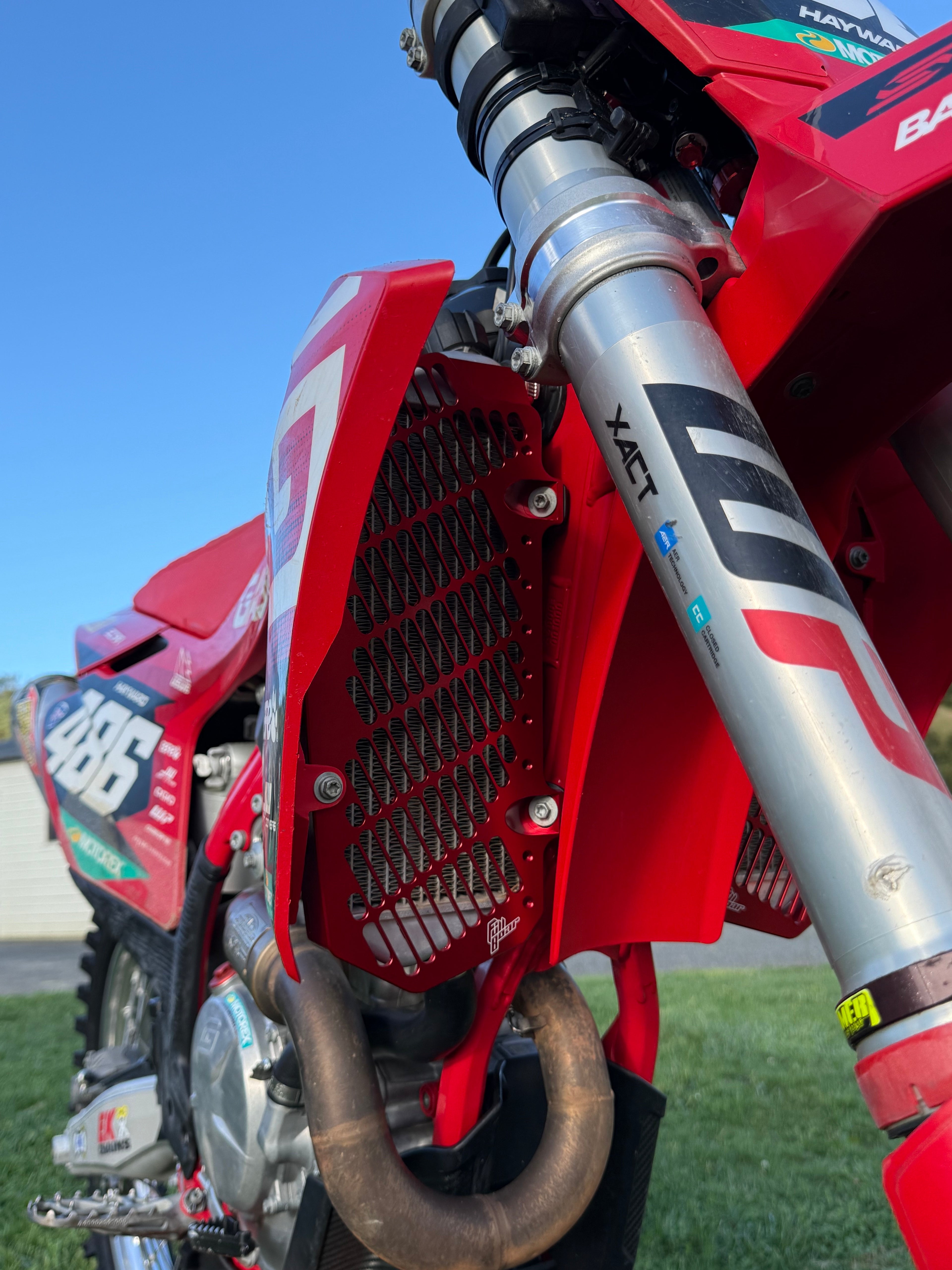 LIMITED EDITION - RED RADIATOR GUARDS (GASGAS/KTM/HUSQ)