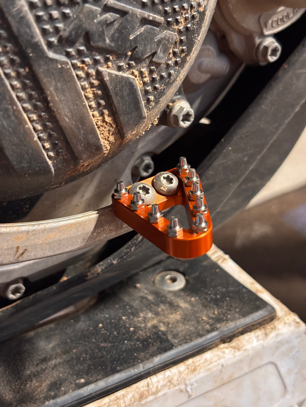 KTM CNC REAR BRAKE TIP