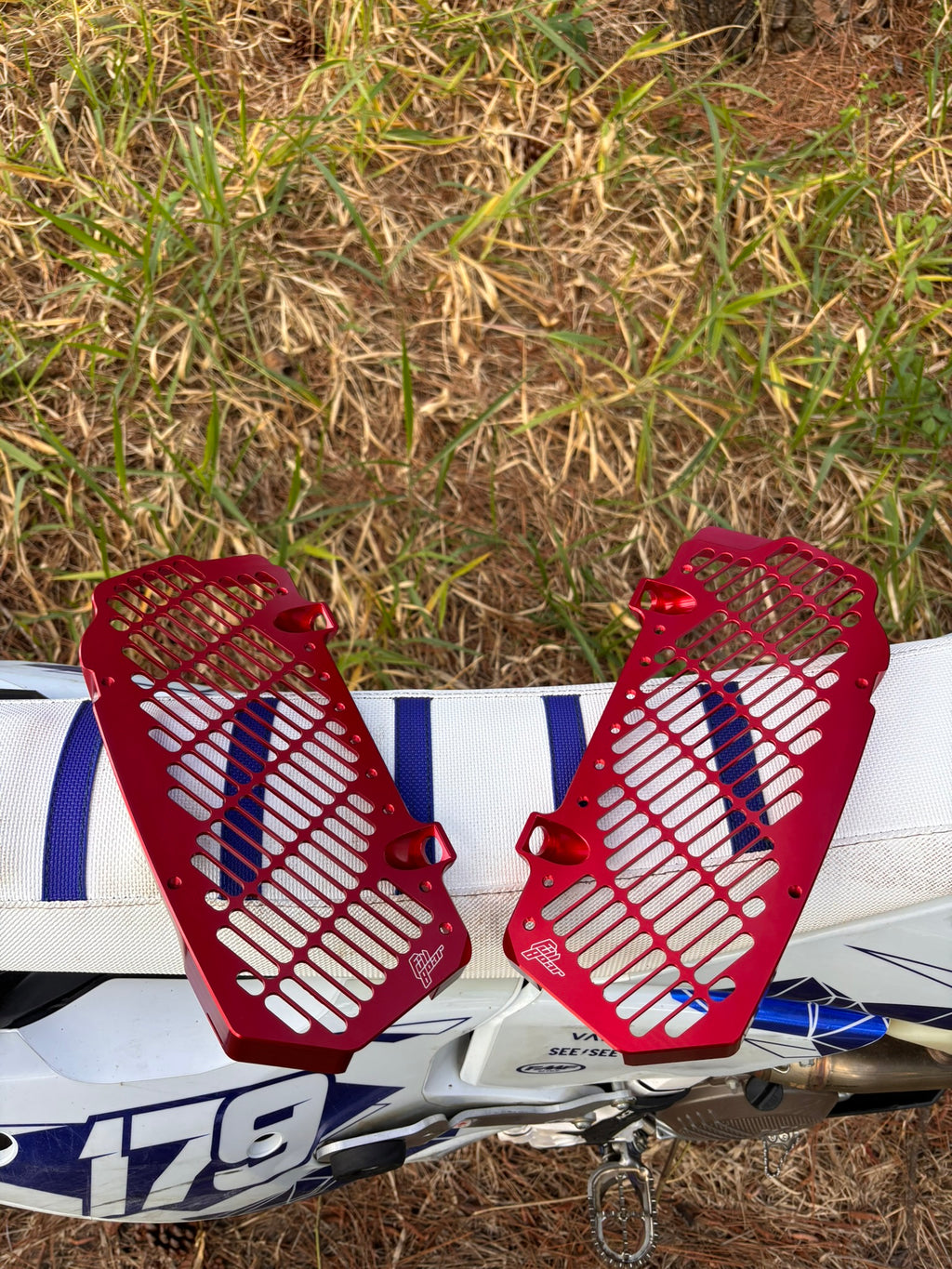 LIMITED EDITION - RED RADIATOR GUARDS (GASGAS/KTM/HUSQ)